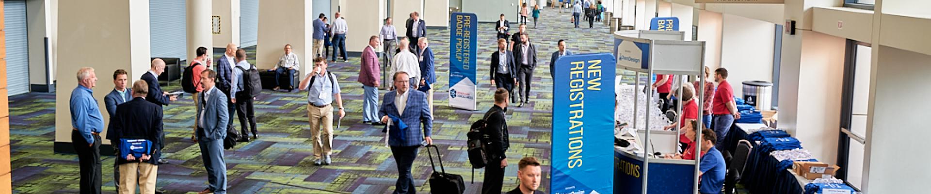 the lobby of the Chemicals America Show 2023
