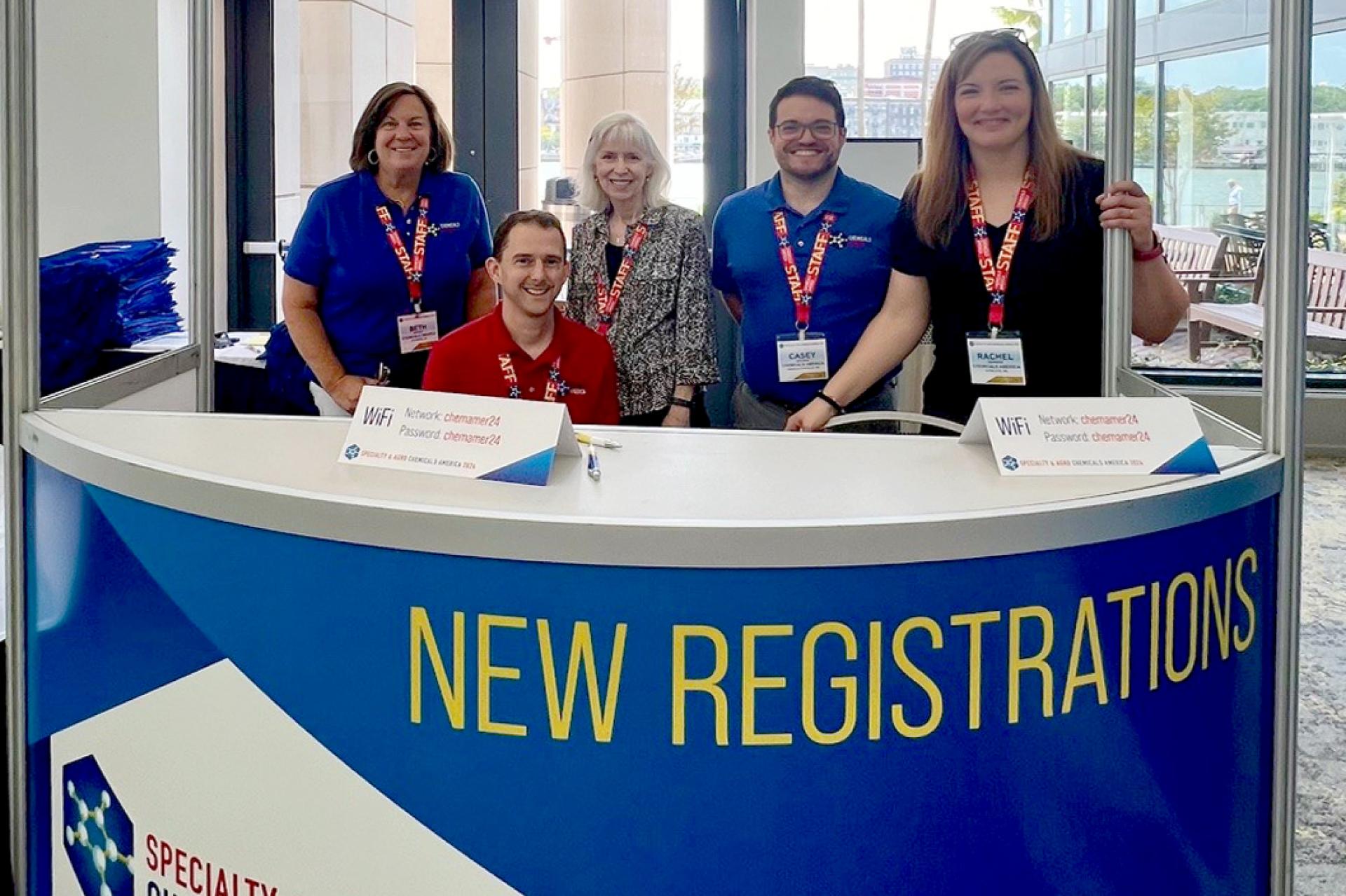 2024 Specialty and Chemicals America Show registration desk
