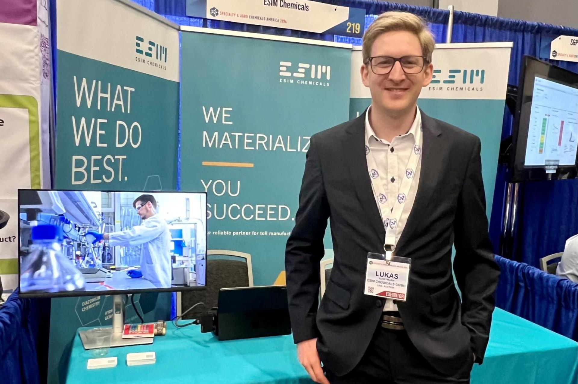 ESIM Exhibit at 2024 Specialty and Agro Chemicals America Show
