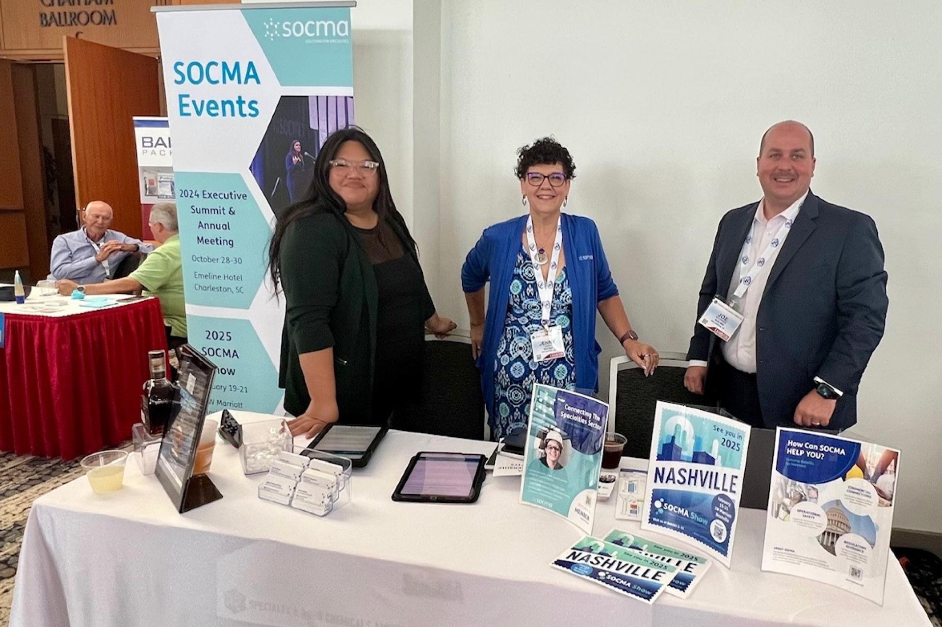 SOCMA Exhibit at 2024 Specialty and Agro Chemicals America Show
