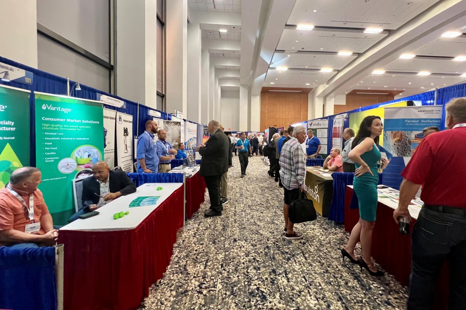 General Ballroom exhibits at 2024 Specialty and Agro Chemicals America Show