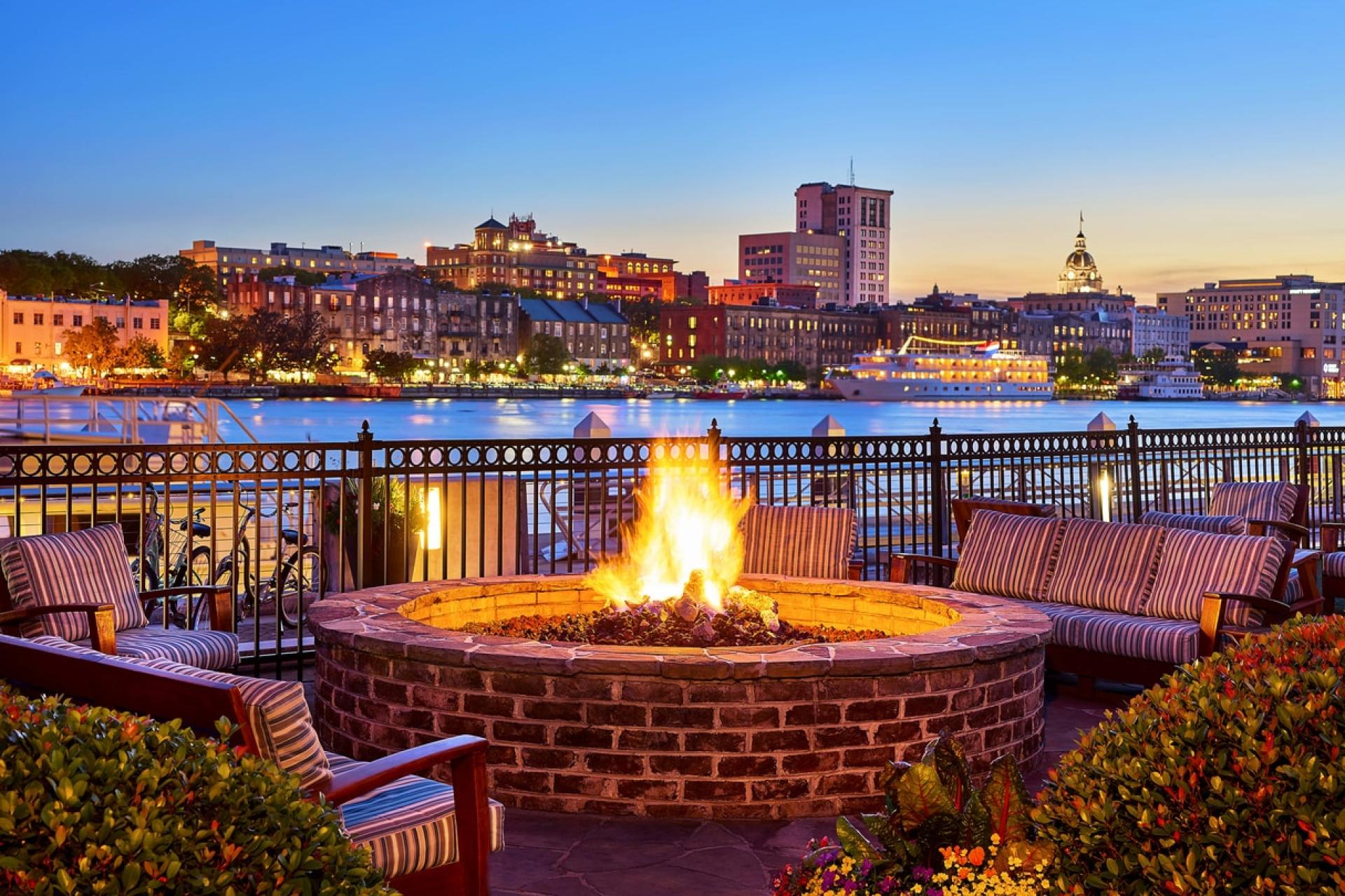 Westin downtown view of Savannah
